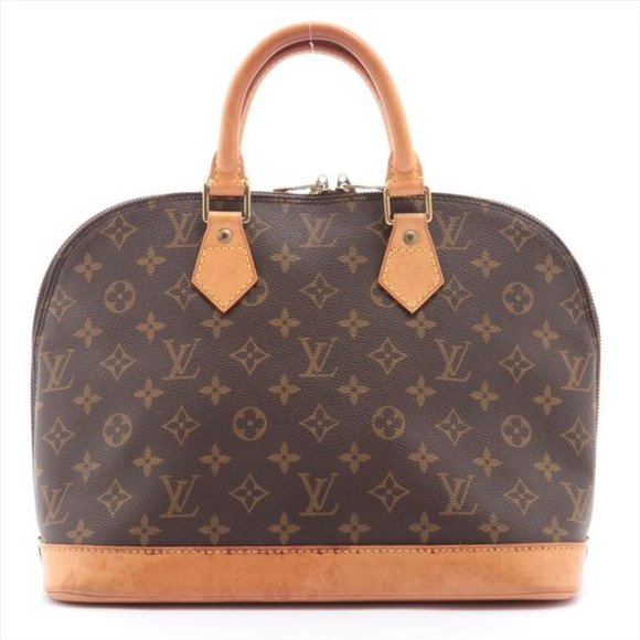 Louis Vuitton Alma Pm Brown Monogram Canvas Tote